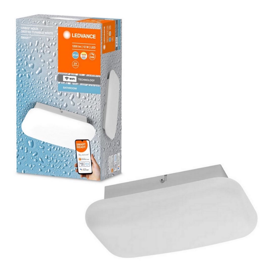 Ledvance - LED ljusreglerad badrumslampa  SMART+ AQUA LED/12W/230V 3000-6500K IP44 Wi-Fi