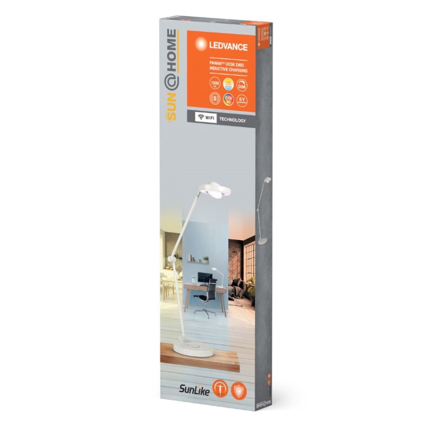 Ledvance - LED ljusreglerad bordslampa touch SUN@HOME LED/20W/230V 2200-5000K CRI 95 Wi-Fi