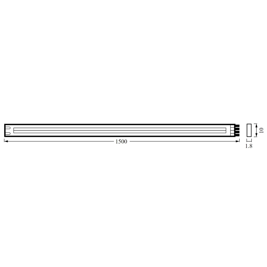 Ledvance - LED ljusreglerad list FLEX COB 1,5m LED/13W/230V 2700-6500K + fjärrkontroll