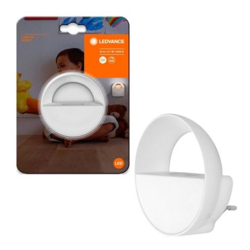 Ledvance - LED Ljusreglerad nattlampa LUNETTA LED/0,7W/230V