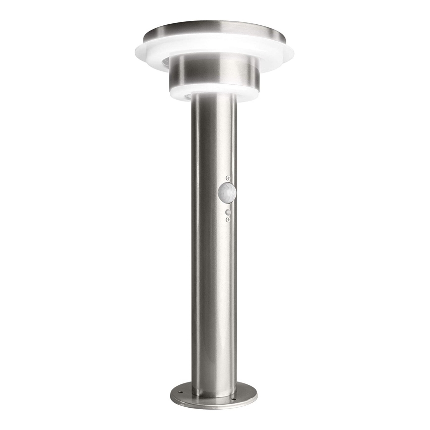 Ledvance - LED Ljusreglerad solcell lampa med sensor CIRCLE LED/6W/3,2V 2200 mAh IP44