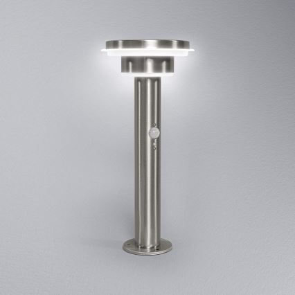 Ledvance - LED Ljusreglerad solcell lampa med sensor CIRCLE LED/6W/3,2V 2200 mAh IP44