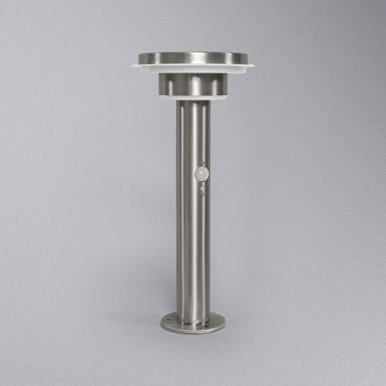 Ledvance - LED Ljusreglerad solcell lampa med sensor CIRCLE LED/6W/3,2V 2200 mAh IP44