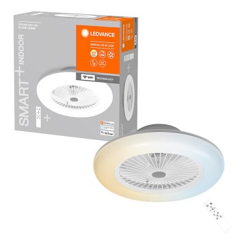 Ledvance - LED ljusreglerad taklampa med en fläkt  SMART+ LED/35W/230V Wi-Fi 3000-6500K + fjärrkontroll
