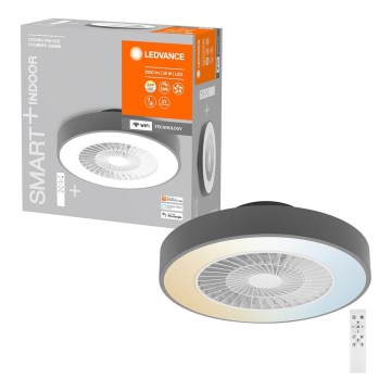 Ledvance - LED ljusreglerad taklampa med en fläkt  SMART+ LED/38W/230V 3000-6500K Wi-Fi + fjärrkontroll