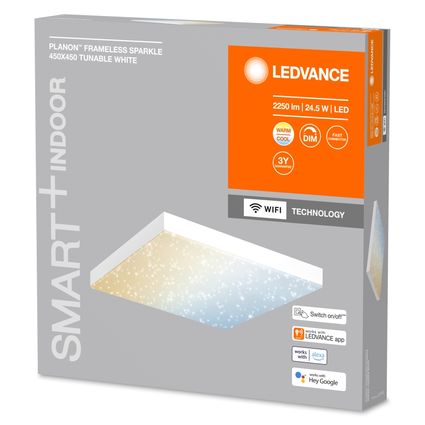 Ledvance -LED ljusreglerad taklampa SMART+ FRAMELESS LED/24,5W/230V 3000-6500K Wi-Fi