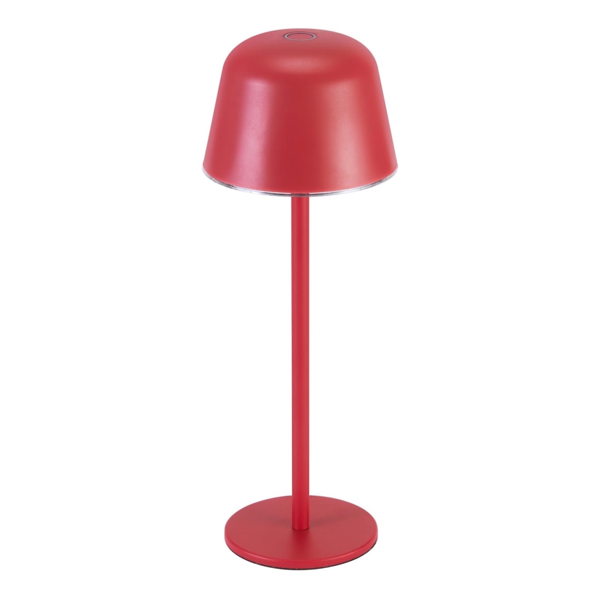 Ledvance - LED Ljusreglerad utomhus rechargeable lampa TABLE LED/2,5W/5V IP54 röd
