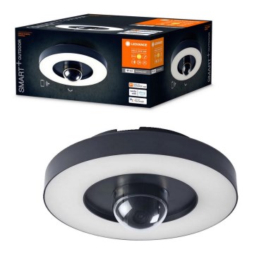 Ledvance - LED ljusreglerad utomhusbelysning med sensor och kamera SMART+ LED/22W/230V IP44 Wi-Fi