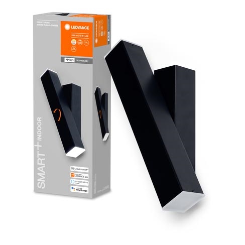 Ledvance - LED ljusreglerad vägglampa  SMART+ CROSS 2xLED/6W/230V 3000-6500K Wi-Fi