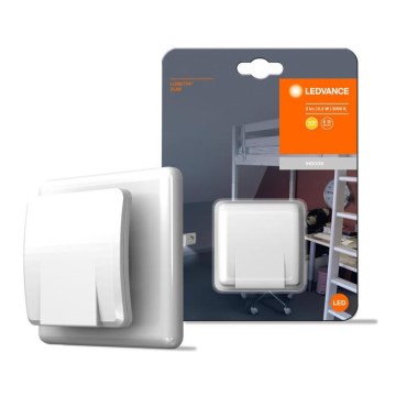 Ledvance - LED nattlampa med sensor LUNETTA LED/0,3W/230V 3000K