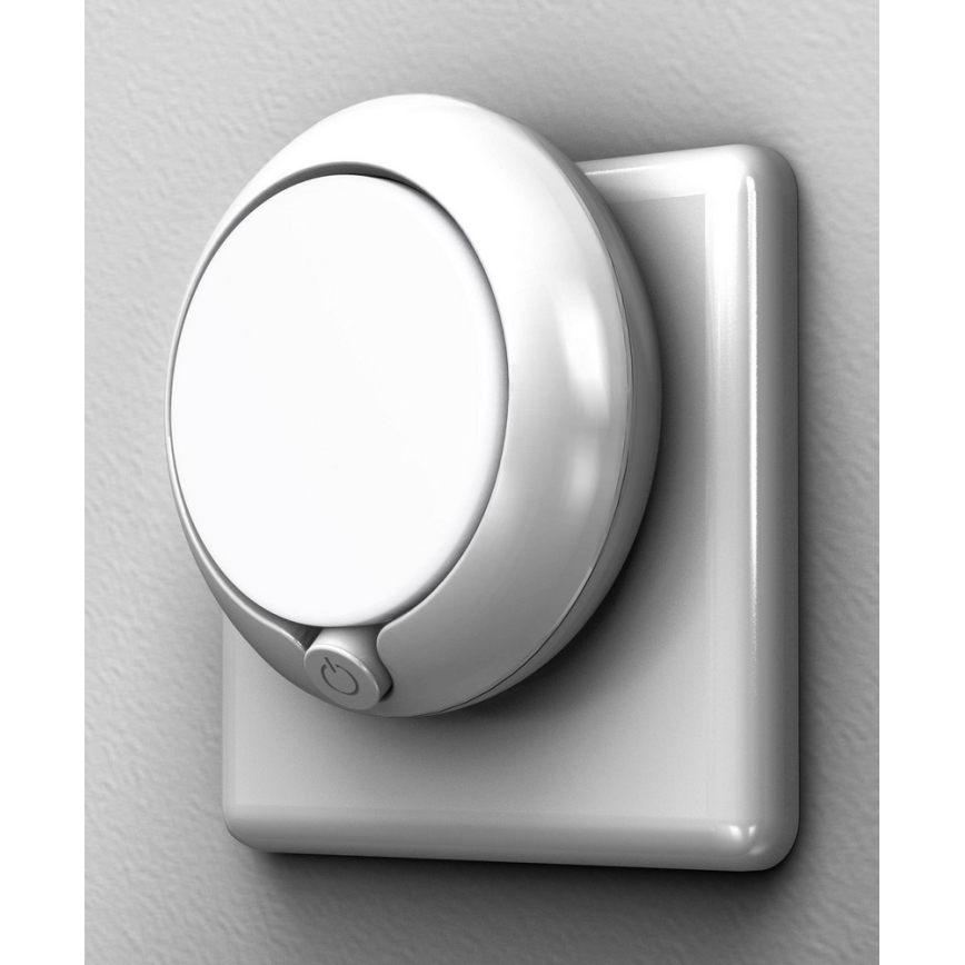 Ledvance - LED nattlampa med sensor LUNETTA LED/0,3W/230V 3000K