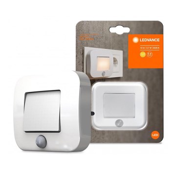 Ledvance - LED nattlampa med sensor LUNETTA LED/0,7W/230V 3000K