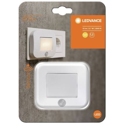 Ledvance - LED nattlampa med sensor LUNETTA LED/0,7W/230V 3000K
