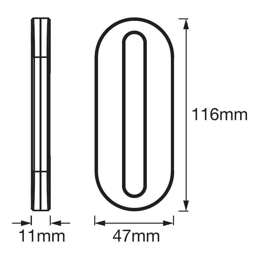 Ledvance - LED nattlampa med sensor MOBILE LED/0,5W/3,7V 330 mAh CRI 90