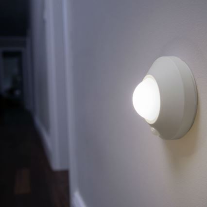 Ledvance - LED nattlampa med sensor NIGHTLUX LED/1,7W/3xAA 4000K
