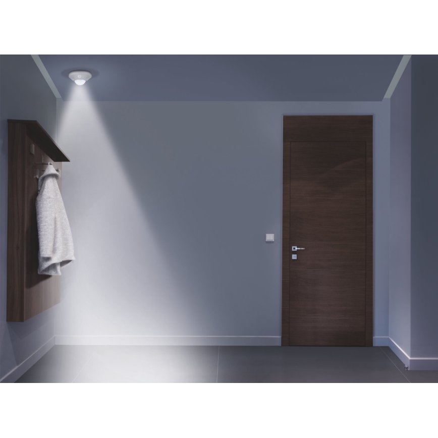Ledvance - LED nattlampa med sensor NIGHTLUX LED/1,7W/3xAA 4000K