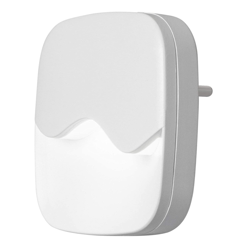 Ledvance - LED nattlampa med sensor och kontakt LUNETTA LED/0,5W/230V 3000K