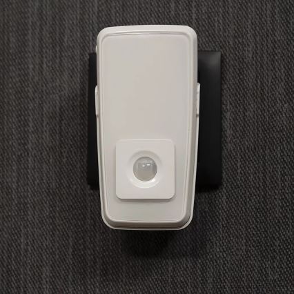 Ledvance - LED navigationslampa med stickkontakt med sensor LUNETTA LED/2W/230V