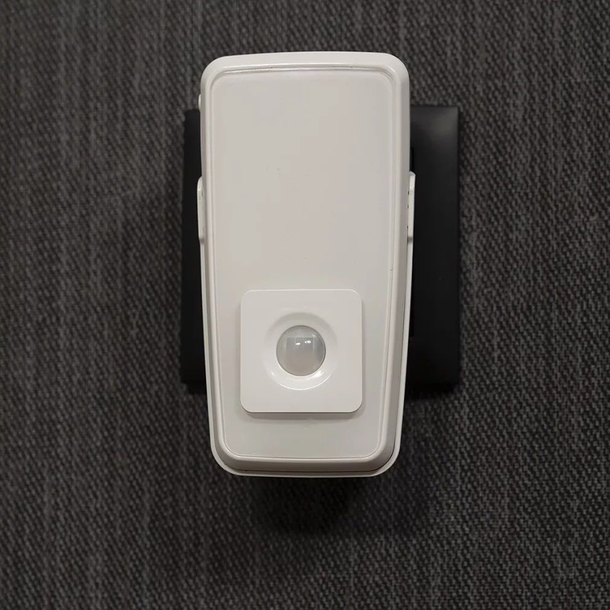 Ledvance - LED navigationslampa med stickkontakt med sensor LUNETTA LED/2W/230V