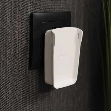 Ledvance - LED navigationslampa med stickkontakt med sensor LUNETTA LED/2W/230V