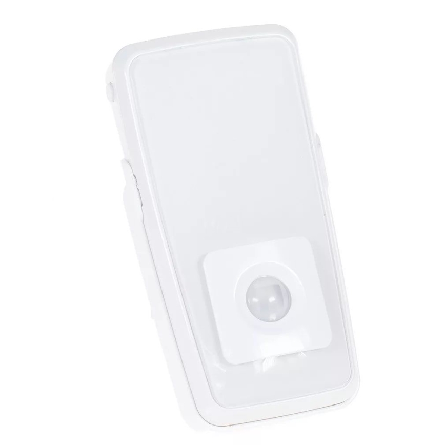 Ledvance - LED navigationslampa med stickkontakt med sensor LUNETTA LED/2W/230V