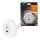 Ledvance - LED navigationslampa med stickkontakt med USB LUNETTA LED/15W/230V