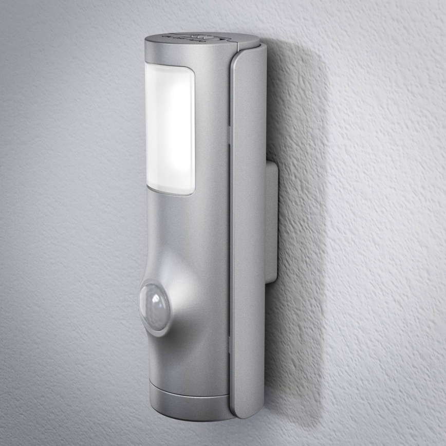 Ledvance - LED navigationsljus med sensor NattbelysningLUX LED/0,35W/3xAAA IP54