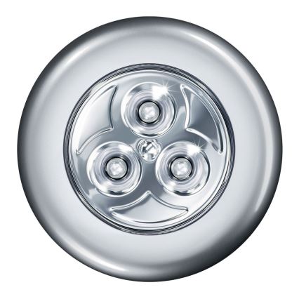 Ledvance - LED Orienteringslampa med touch funktion DOT-IT LED/0,2W/3xAAA