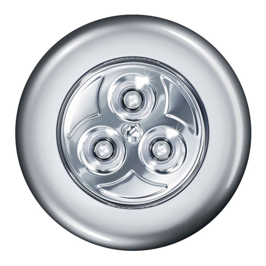Ledvance - LED Orienteringslampa med touch funktion DOT-IT LED/0,2W/3xAAA