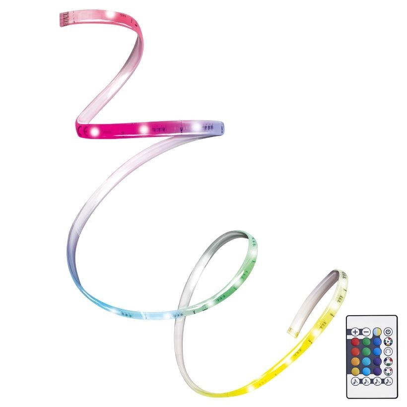 Ledvance - LED RGB Dimbar list för TV FLEX AUDIO 2m LED/3,6W/5V + fjärrkontroll