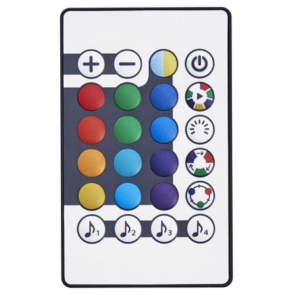 Ledvance - LED RGB Dimbar remsa FLEX AUDIO 5m LED/20W/230V + fjärrkontroll