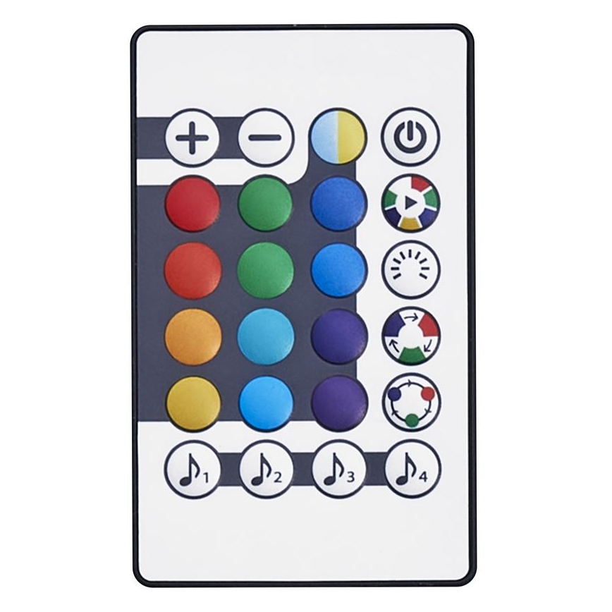 Ledvance - LED RGB Dimbar remsa FLEX AUDIO 5m LED/20W/230V + fjärrkontroll