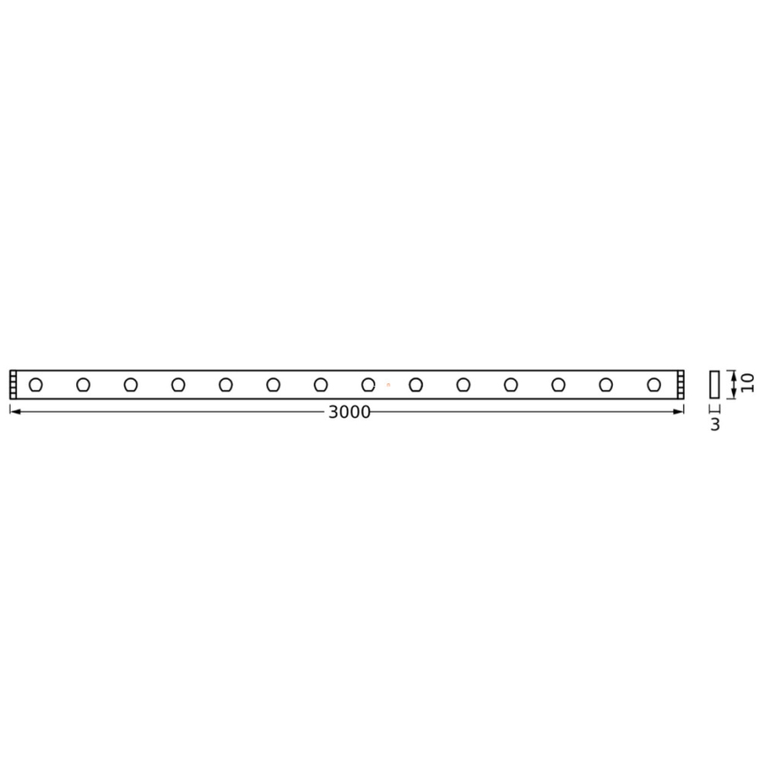 Ledvance - LED RGB Dimbar remsa SMART+ MAGIC FLEX 3m LED/15,5W/230V Wi-Fi + fjärrkontroll