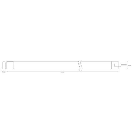 Ledvance - LED RGB Dimbar utomhus ljusslinga FLEX 5m LED/23W/230V IP44 + Fjärrstyrd