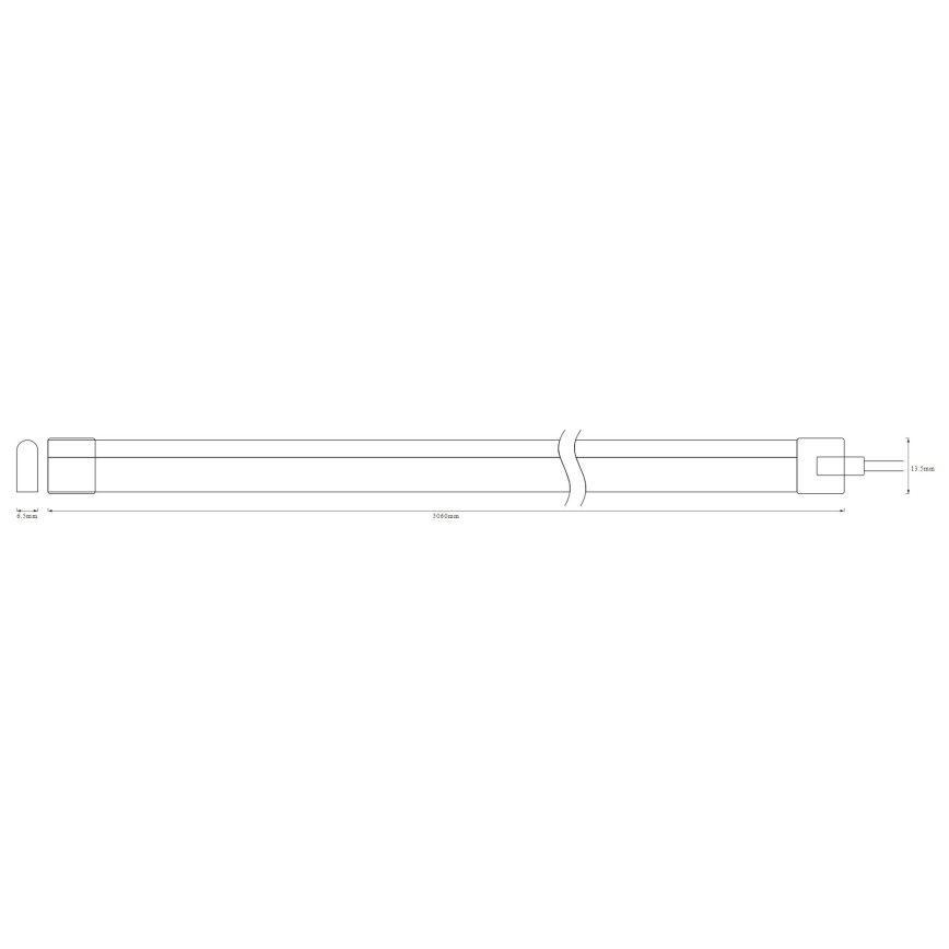 Ledvance - LED RGB Dimbar utomhus ljusslinga FLEX 5m LED/23W/230V IP44 + Fjärrstyrd
