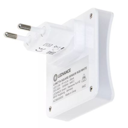 Ledvance-LED RGB Orientation socket belysning med en sensor LUNETTA LED/0,3W/230