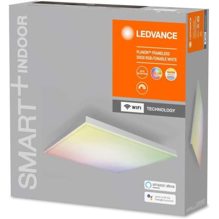 Ledvance - LED RGB+TW Dimbar lampa SMART+ RamLESS LED/20W/230V Wi-Fi