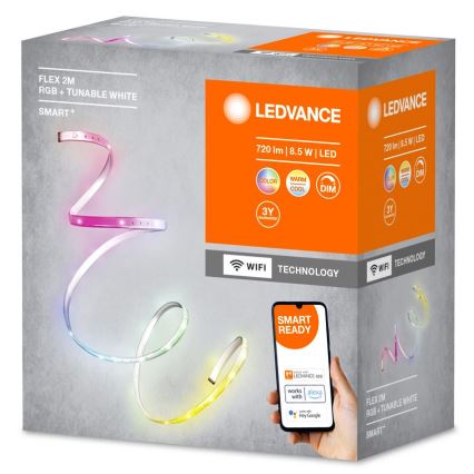 Ledvance - LED RGB+TW Dimbar remsa SMART+ FLEX 2m LED/8,5W/230V Wi-Fi