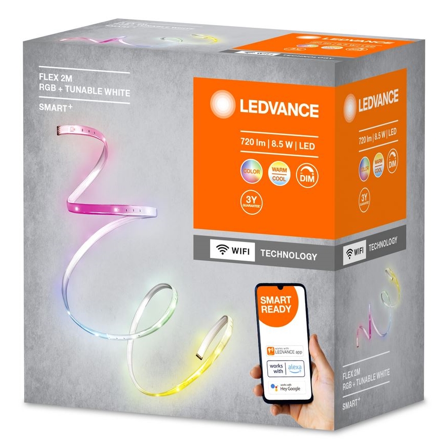 Ledvance - LED RGB+TW Dimbar remsa SMART+ FLEX 2m LED/8,5W/230V Wi-Fi