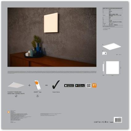 Ledvance - LED RGB+TW Dimbar Takbelysning SMART+ RamLESS LED/40W/230V