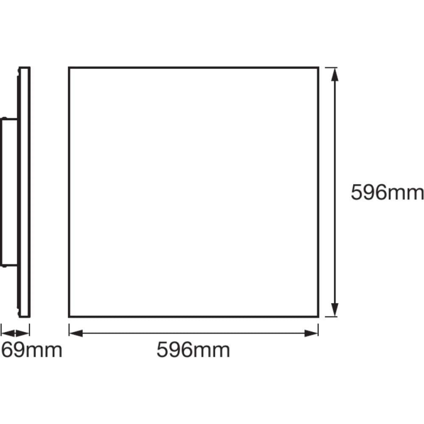 Ledvance - LED RGB+TW Dimbar Takbelysning SMART+ RamLESS LED/40W/230V