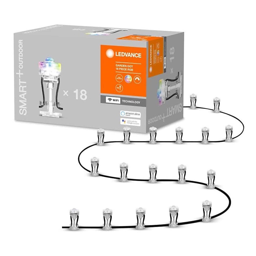 Ledvance - LED RGB Utomhus dekorativbelysning SMART+ 18xLED/4W/230V IP65 Wi-Fi