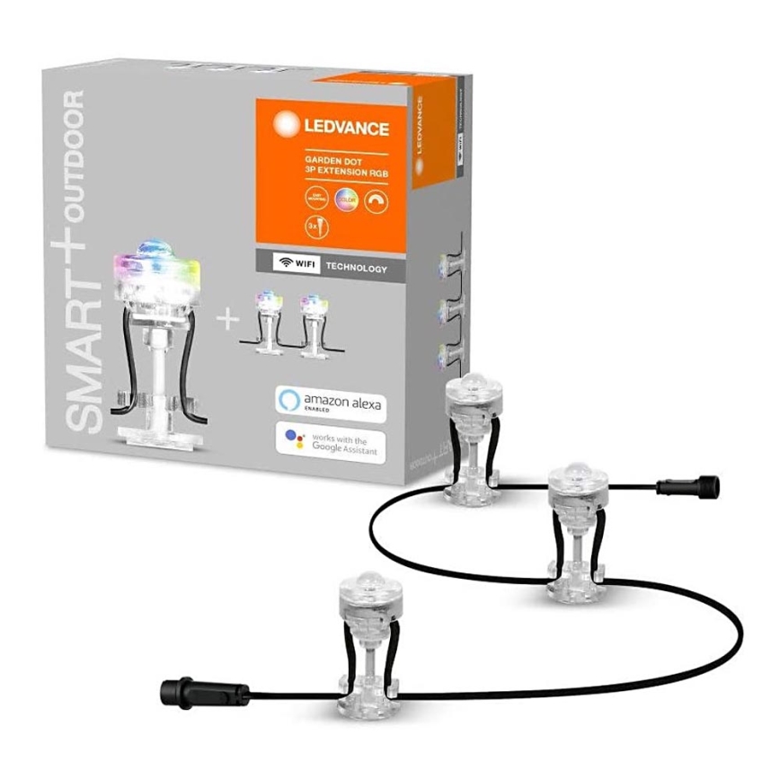 Ledvance - LED RGB Utomhus Förlängning set SMART+ 3xLED/0,7W/230V IP65 Wi-Fi