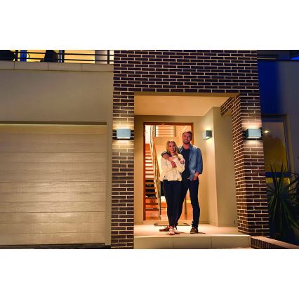 Ledvance - LED RGBW ljusreglerad utomhus vägglampa  SMART+ BRICK LED/14W/230V Wi-Fi IP44