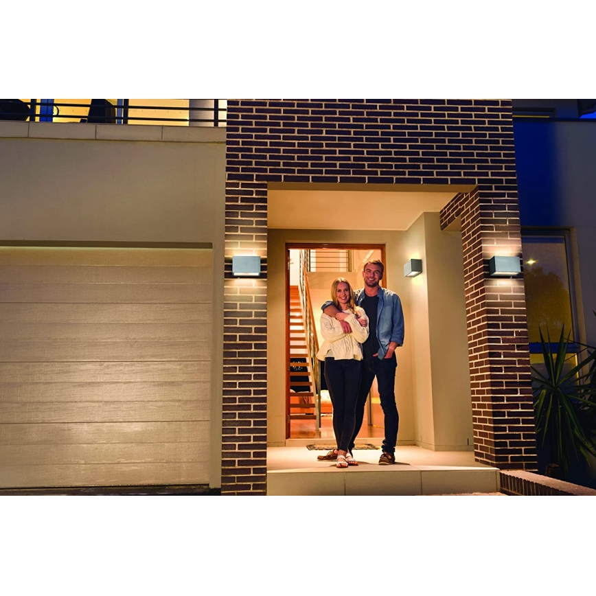 Ledvance - LED RGBW ljusreglerad utomhus vägglampa  SMART+ BRICK LED/14W/230V Wi-Fi IP44