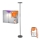 Ledvance - LED RGBW dimbar golvlampa SMART+ FLOOR LED/24W/230V 2700-5000K Wi-Fi