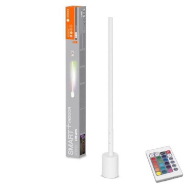 Ledvance - LED RGBW Dimbar golvlampa SMART+ FLOOR LED/8W/230V 2700-6500 Wi-Fi vit+ fjärrkontroll