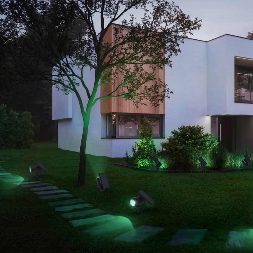 Ledvance - LED RGBW Dimbar solcellslampa SMART+ SOLAR LED/0,6W/3,7V 3000-6500K IP44