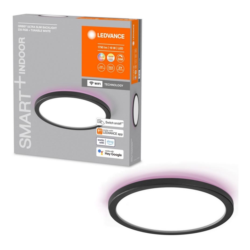 Ledvance - LED RGBW Dimbar taklampa SMART+ ORBIS LED/19W/230V Wi-Fi