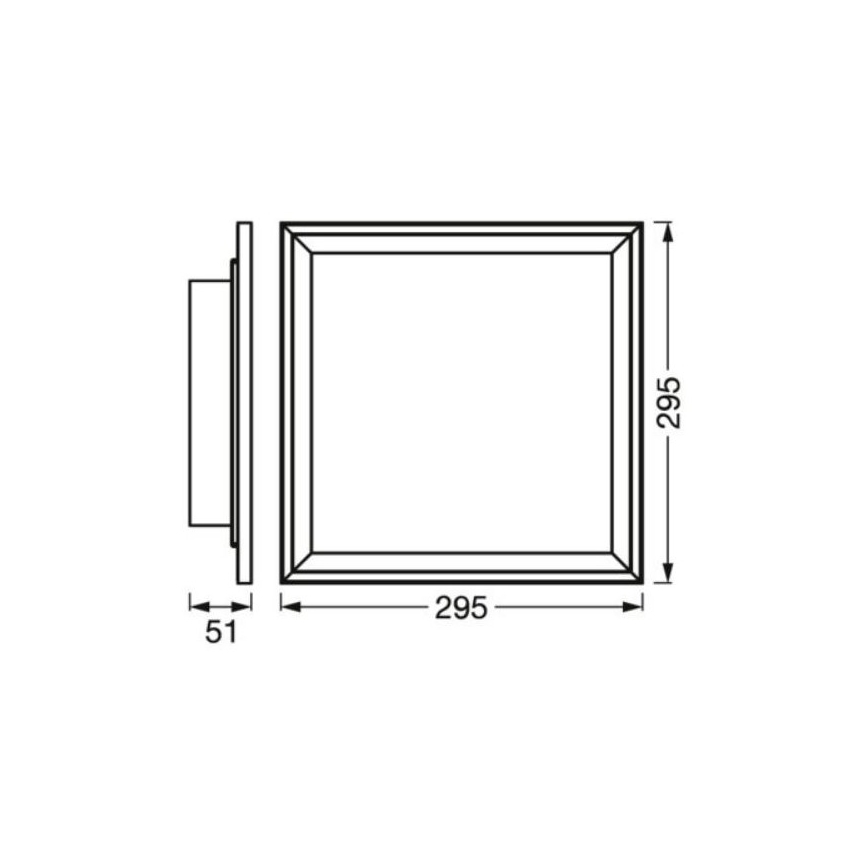 Ledvance - LED RGBW Dimbar taklampa SMART+ PLANON LED/18W/230V 2700-6500K Wi-Fi